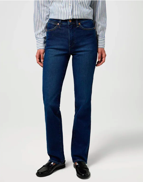 Džínsy WRANGLER STRAIGHT POSH PARADE 112371174
